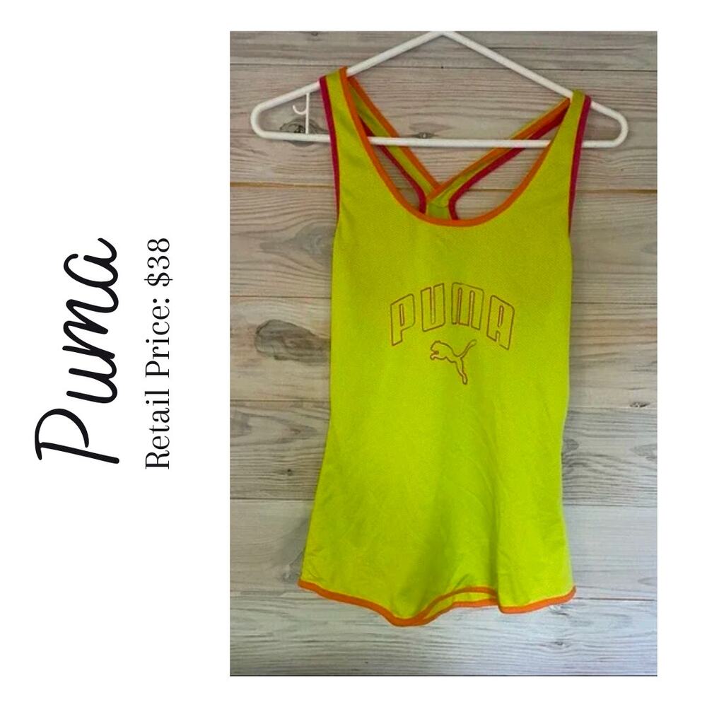 Neon Puma Perfect Runners Tank